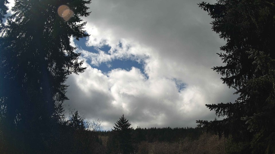 Pacific Northwest skyline timelapse frame from Apr 2nd, 2026 at 12:30 PM