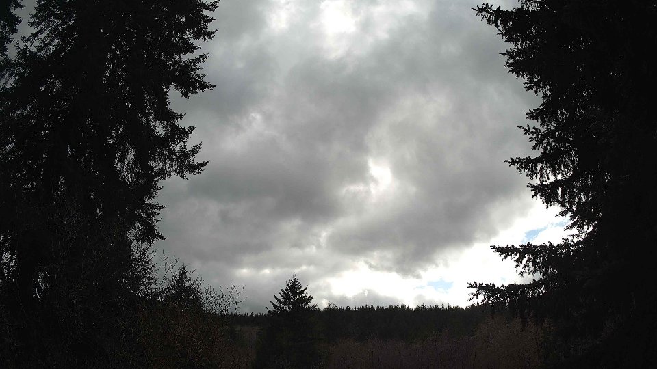 Pacific Northwest skyline timelapse frame from Apr 2nd, 2026 at 4:30 PM