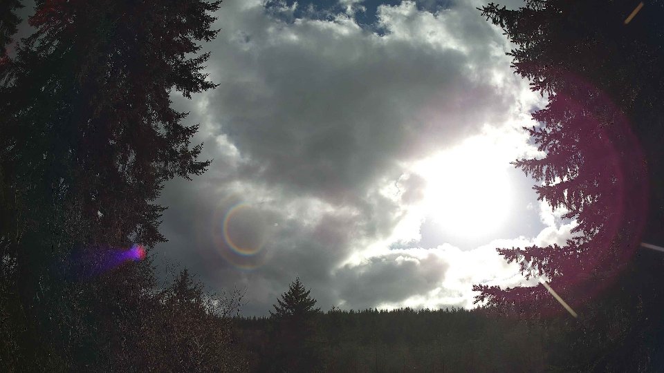 Pacific Northwest skyline timelapse frame from Apr 2nd, 2026 at 5:00 PM