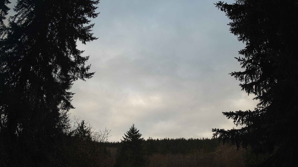 Pacific Northwest skyline timelapse frame from Apr 3rd, 2026 at 8:00 AM