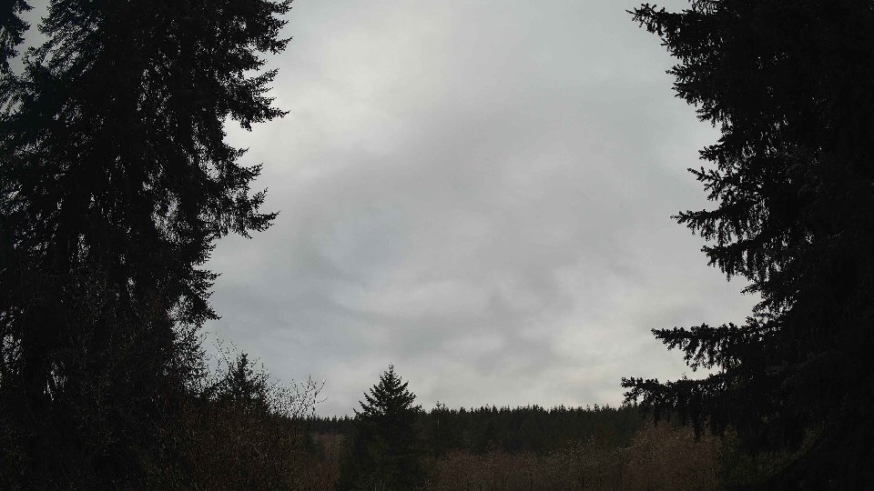 Pacific Northwest skyline timelapse frame from Apr 3rd, 2026 at 8:15 AM