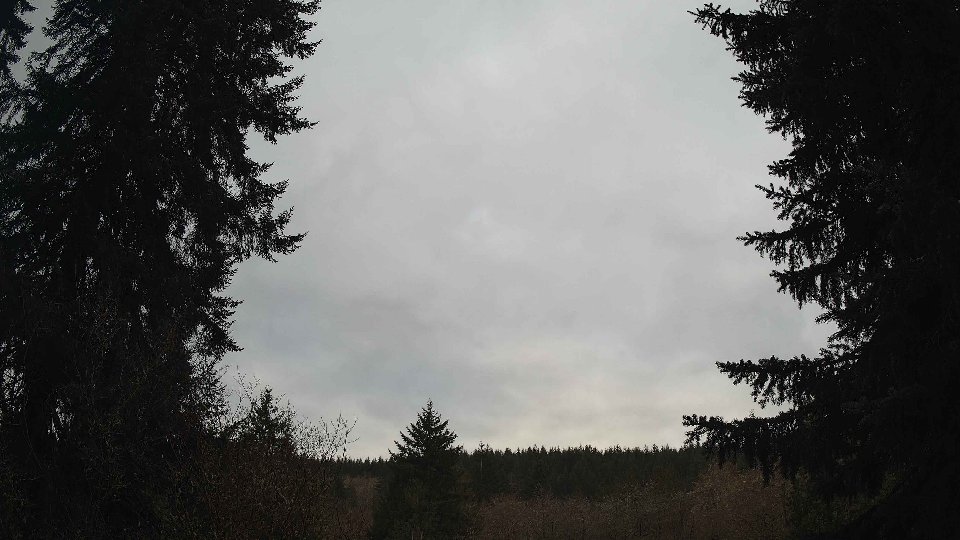 Pacific Northwest skyline timelapse frame from Apr 3rd, 2026 at 8:30 AM