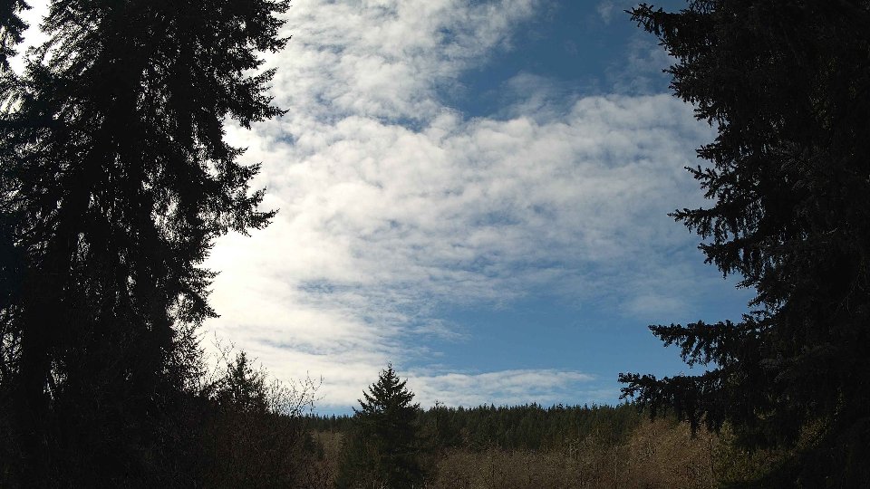 Pacific Northwest skyline timelapse frame from Apr 3rd, 2026 at 11:45 AM
