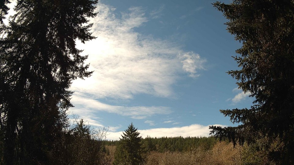 Pacific Northwest skyline timelapse frame from Apr 3rd, 2026 at 12:00 PM