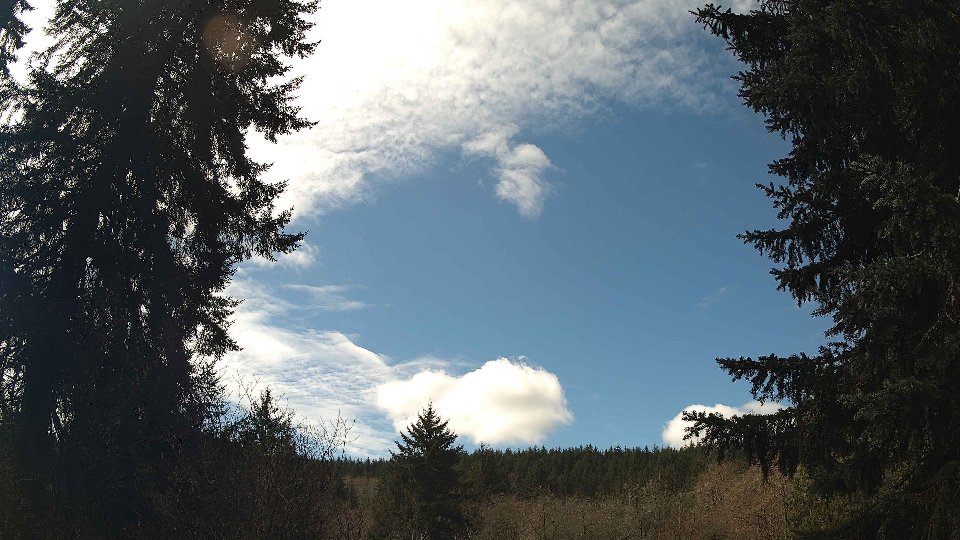 Pacific Northwest skyline timelapse frame from Apr 3rd, 2026 at 12:30 PM