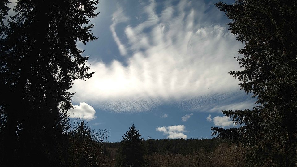 Pacific Northwest skyline timelapse frame from Apr 3rd, 2026 at 2:00 PM