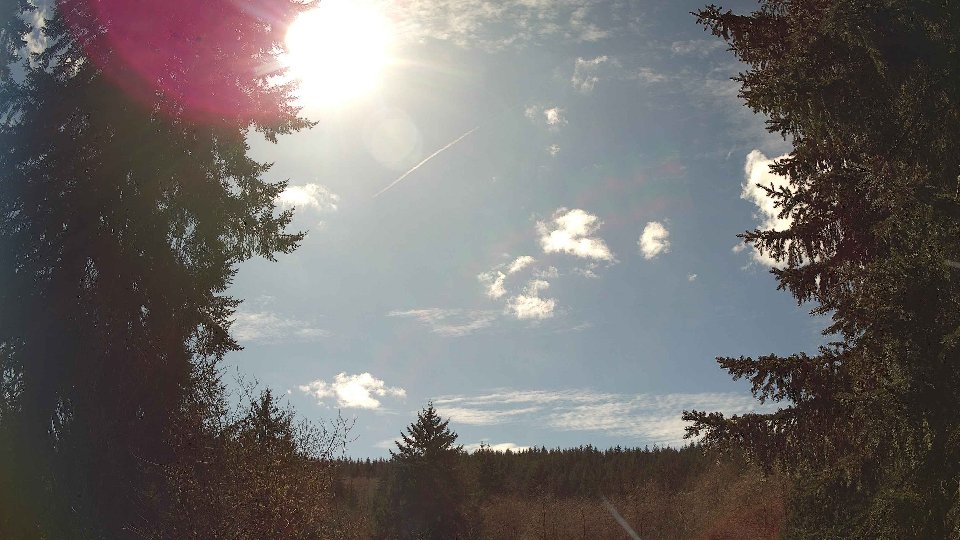 Pacific Northwest skyline timelapse frame from Apr 3rd, 2026 at 2:30 PM
