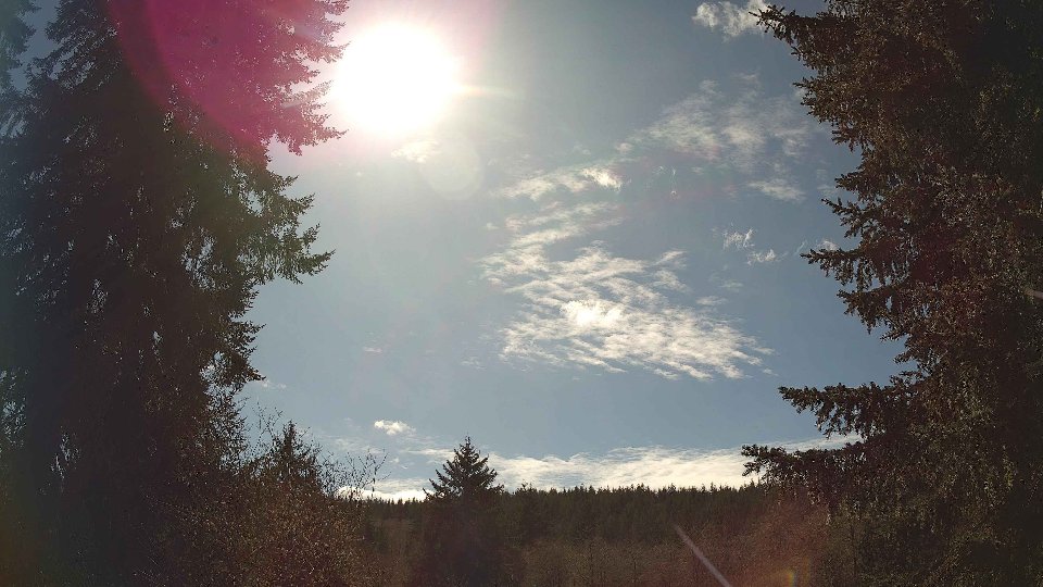 Pacific Northwest skyline timelapse frame from Apr 3rd, 2026 at 2:45 PM