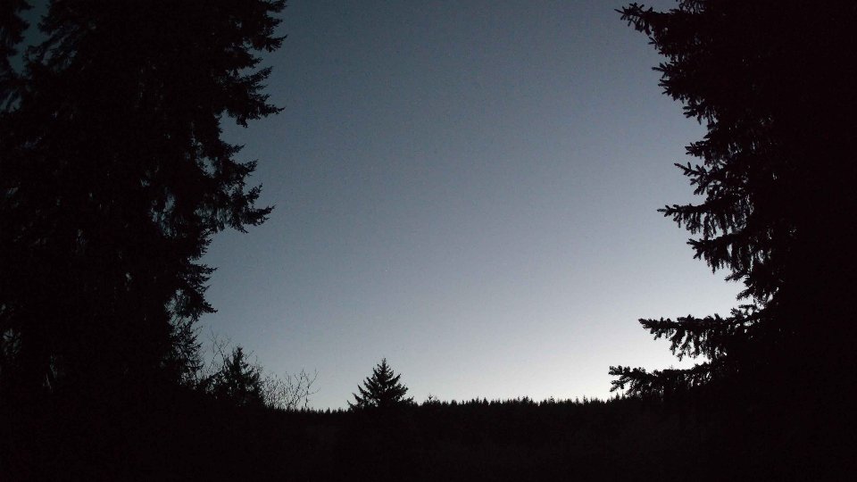 Pacific Northwest skyline timelapse frame from Apr 3rd, 2026 at 8:15 PM
