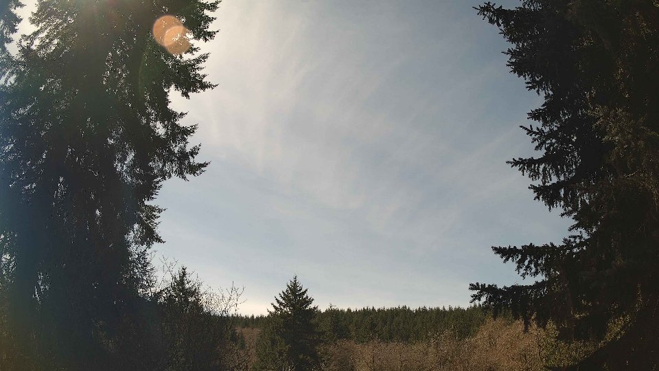 Pacific Northwest skyline timelapse on Apr 4th, 2026 at 12:45 PM