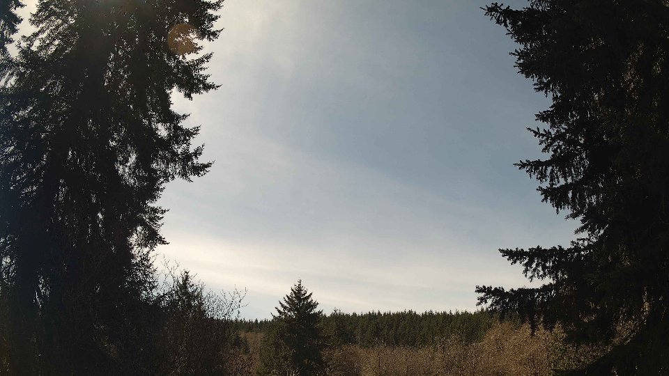 Pacific Northwest skyline timelapse on Apr 4th, 2026 at 1:00 PM