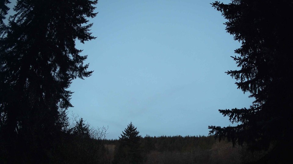 Pacific Northwest skyline timelapse frame from Apr 5th, 2026 at 6:30 AM