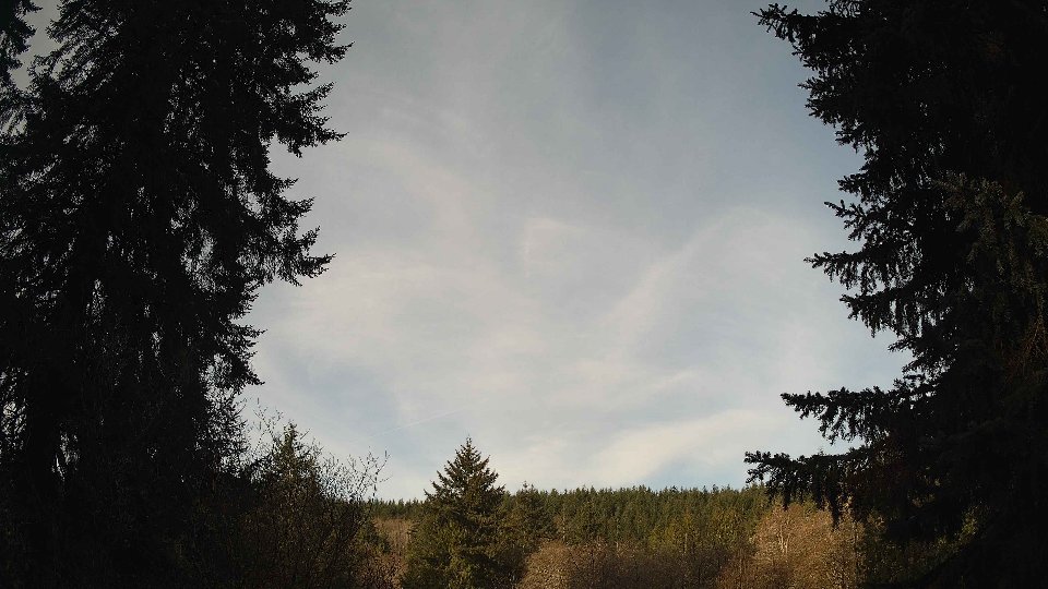 Pacific Northwest skyline timelapse frame from Apr 5th, 2026 at 8:15 AM
