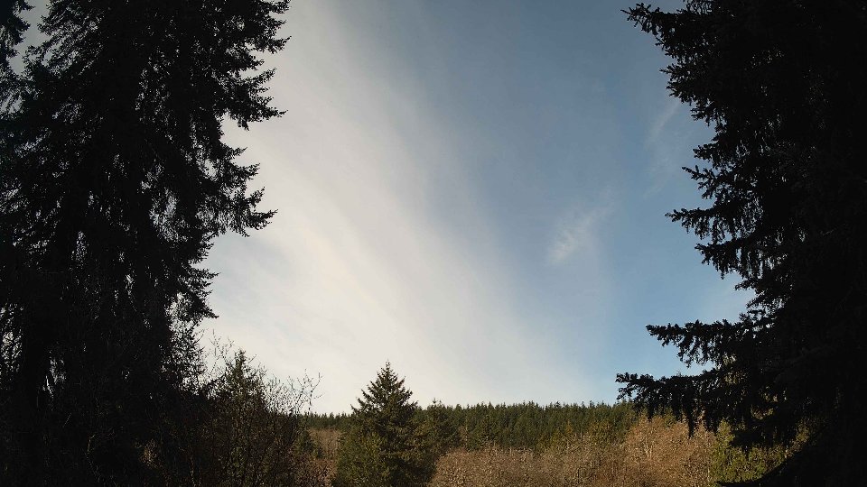 Pacific Northwest skyline timelapse frame from Apr 5th, 2026 at 9:00 AM