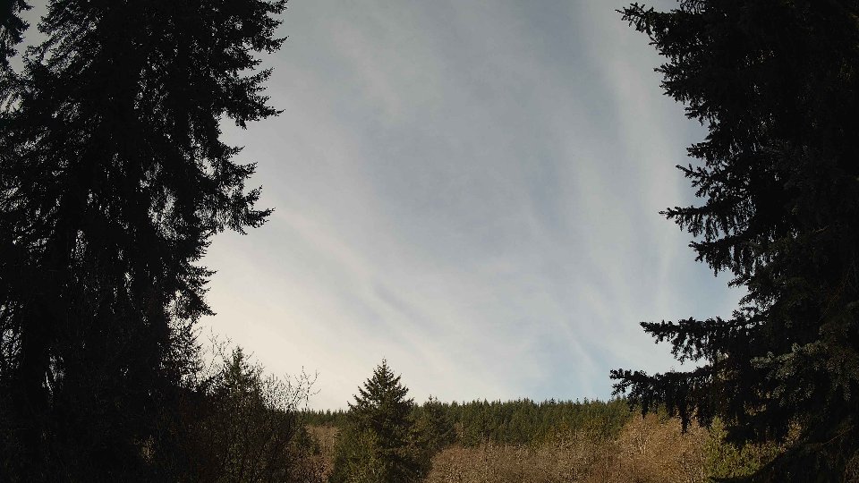 Pacific Northwest skyline timelapse frame from Apr 5th, 2026 at 9:30 AM