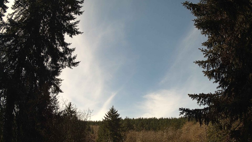 Pacific Northwest skyline timelapse frame from Apr 5th, 2026 at 12:00 PM
