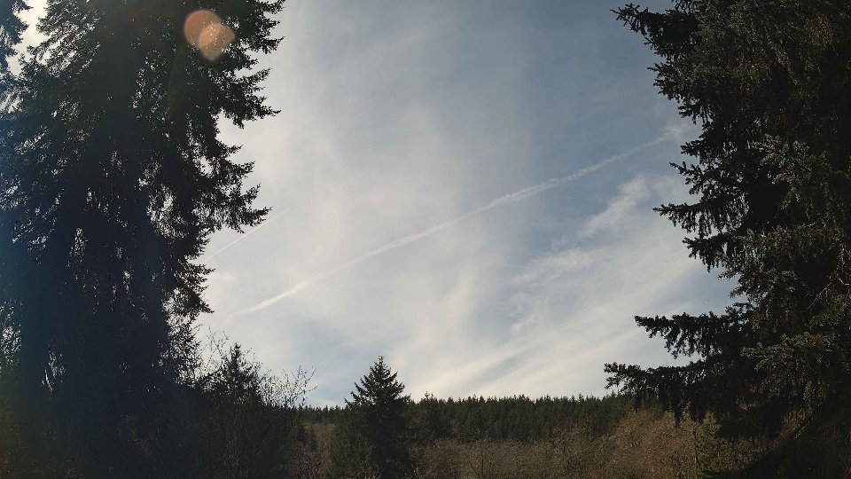 Pacific Northwest skyline timelapse frame from Apr 5th, 2026 at 12:30 PM
