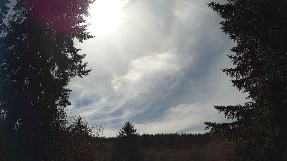 Pacific Northwest skyline timelapse frame from Apr 5th, 2026 at 2:30 PM