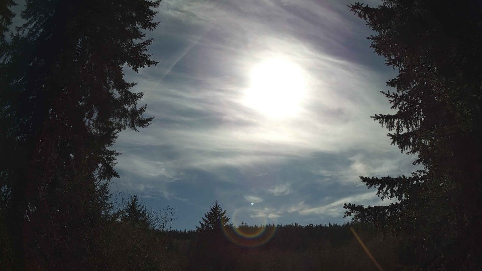 Pacific Northwest skyline timelapse frame from Apr 5th, 2026 at 4:00 PM