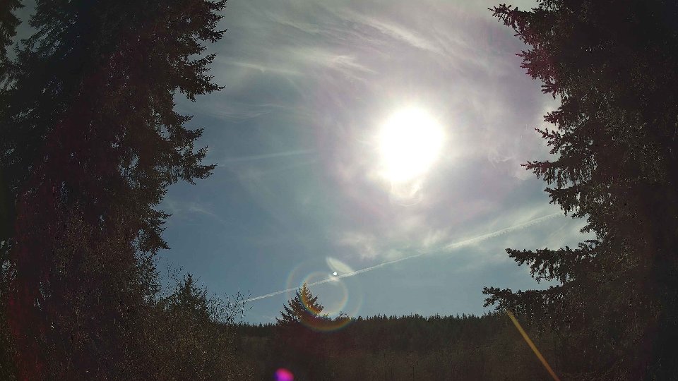 Pacific Northwest skyline timelapse frame from Apr 5th, 2026 at 4:15 PM
