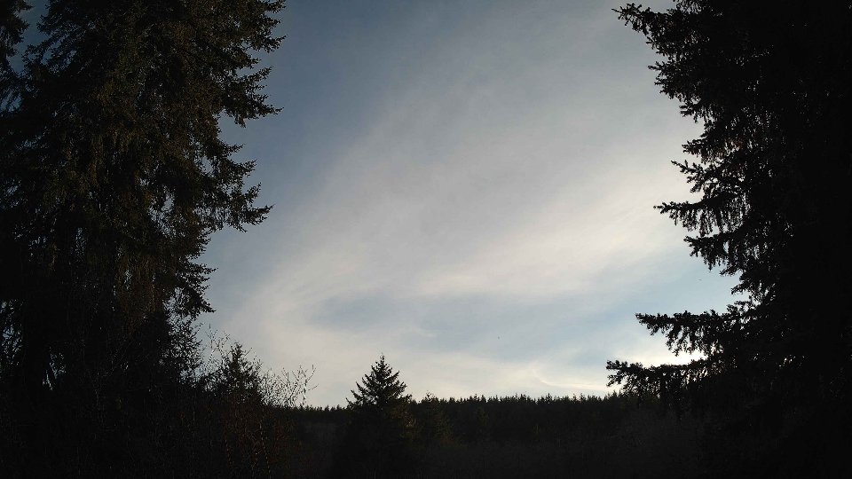 Pacific Northwest skyline timelapse frame from Apr 5th, 2026 at 6:30 PM