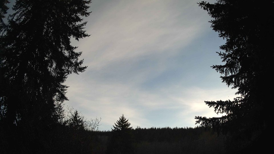 Pacific Northwest skyline timelapse frame from Apr 5th, 2026 at 6:45 PM