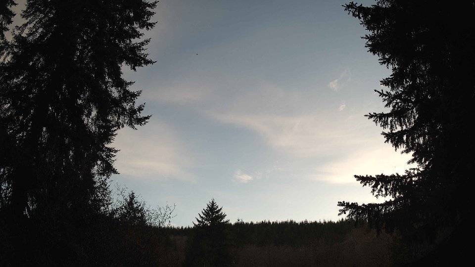 Pacific Northwest skyline timelapse frame from Apr 5th, 2026 at 7:00 PM
