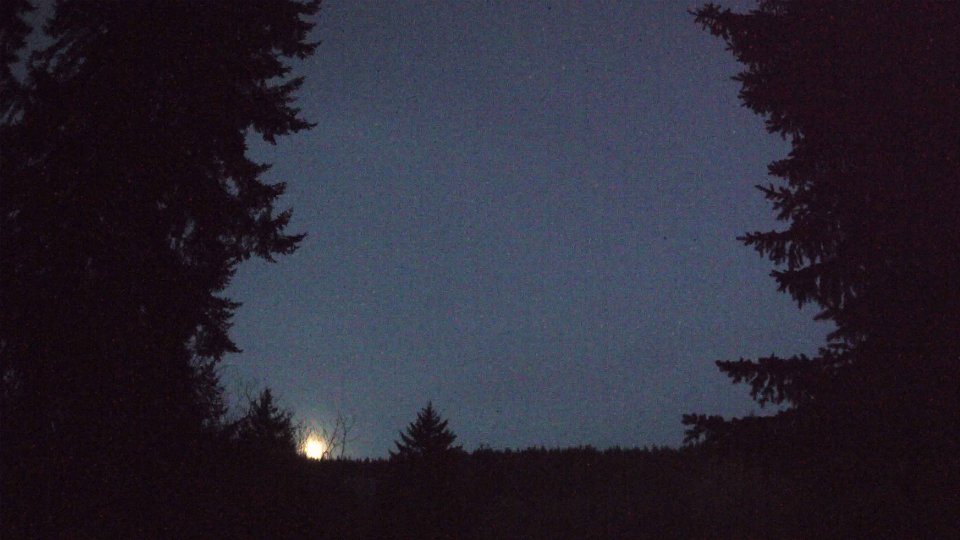 Pacific Northwest skyline timelapse frame from Apr 5th, 2026 at 6:07 AM