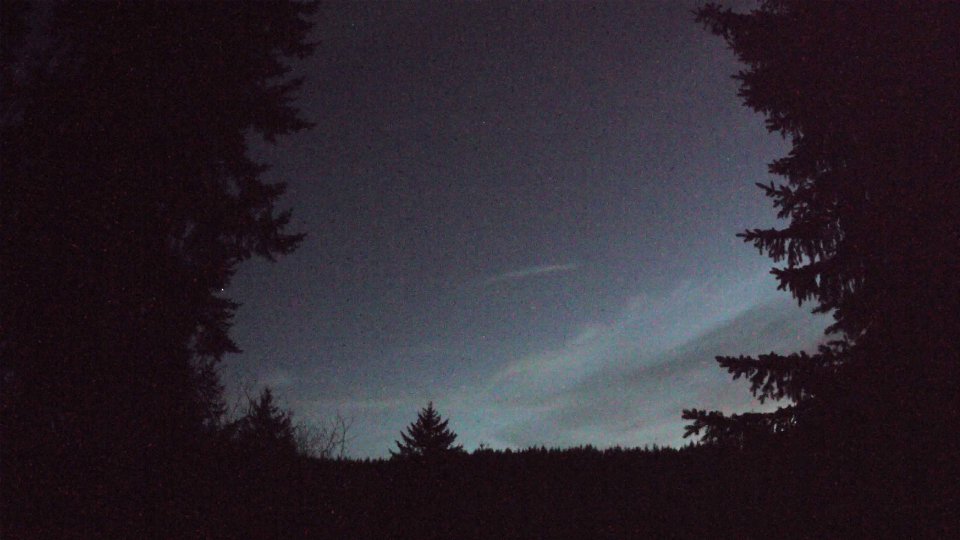 Pacific Northwest skyline timelapse frame from Apr 5th, 2026 at 8:28 PM
