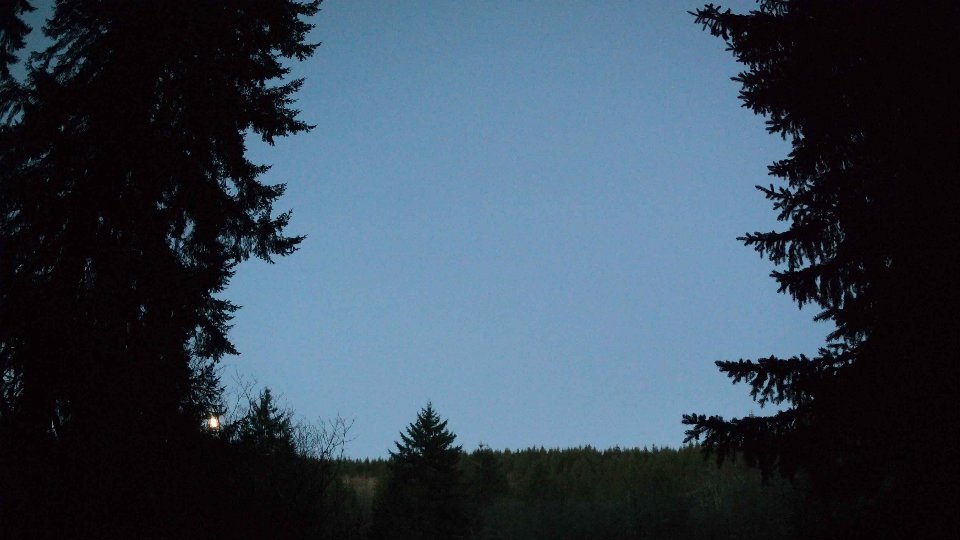 Pacific Northwest skyline timelapse frame from Apr 6th, 2026 at 6:15 AM