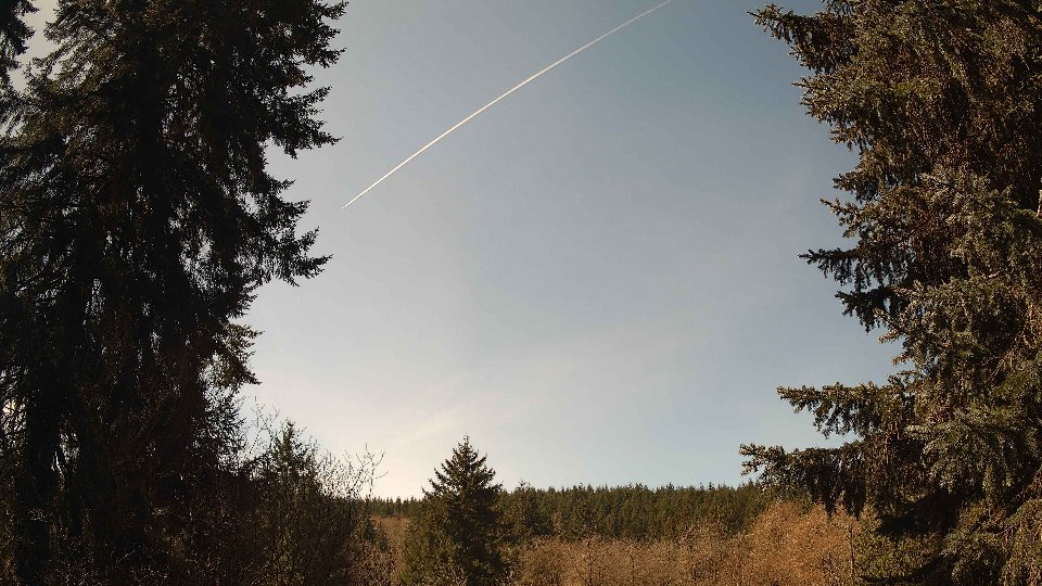 Pacific Northwest skyline timelapse frame from Apr 6th, 2026 at 12:15 PM