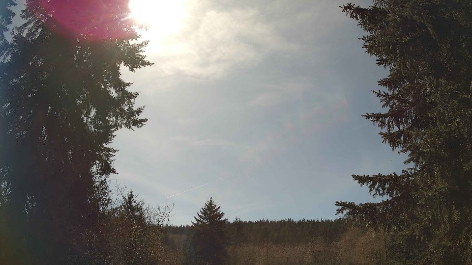 Pacific Northwest skyline timelapse frame from Apr 6th, 2026 at 2:15 PM