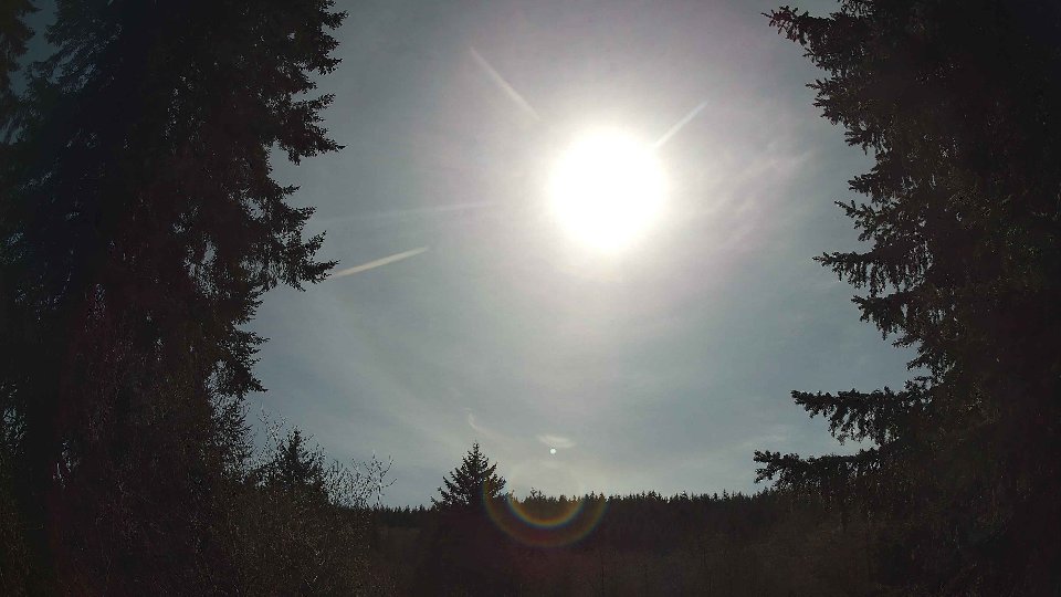 Pacific Northwest skyline timelapse frame from Apr 6th, 2026 at 4:00 PM
