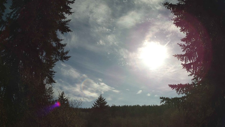 Pacific Northwest skyline timelapse frame from Apr 6th, 2026 at 4:45 PM