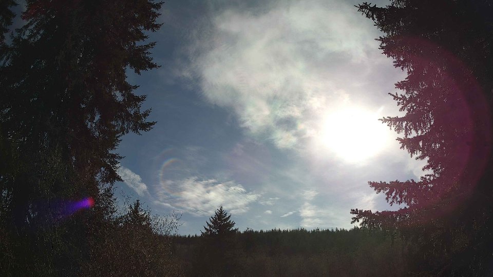 Pacific Northwest skyline timelapse frame from Apr 6th, 2026 at 5:00 PM