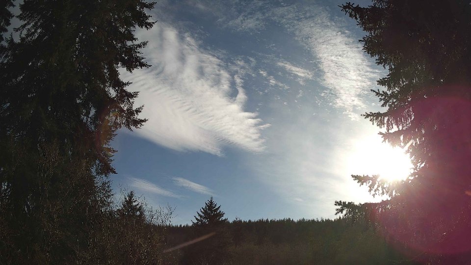 Pacific Northwest skyline timelapse frame from Apr 6th, 2026 at 5:45 PM