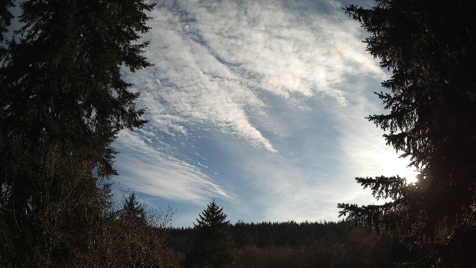 Pacific Northwest skyline timelapse frame from Apr 6th, 2026 at 6:00 PM