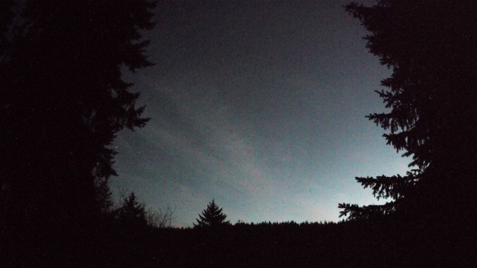 Pacific Northwest skyline timelapse frame from Apr 6th, 2026 at 8:30 PM