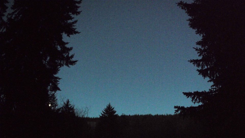 Pacific Northwest skyline timelapse frame from Apr 6th, 2026 at 6:05 AM