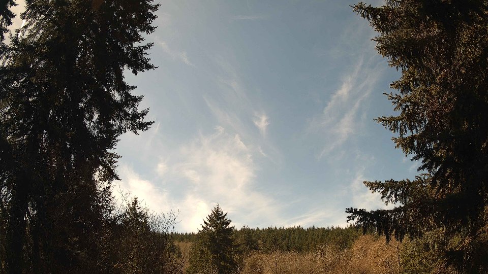 Pacific Northwest skyline timelapse frame from Apr 7th, 2026 at 12:00 PM