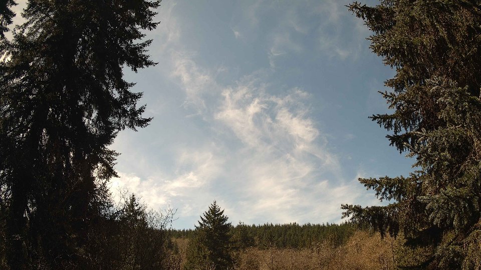 Pacific Northwest skyline timelapse frame from Apr 7th, 2026 at 12:15 PM