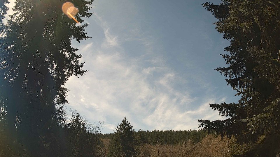 Pacific Northwest skyline timelapse frame from Apr 7th, 2026 at 12:30 PM