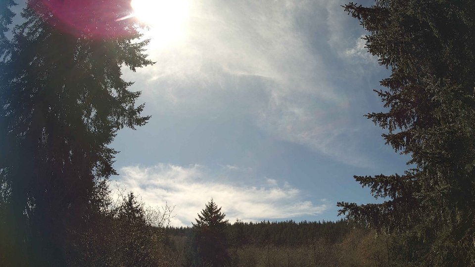 Pacific Northwest skyline timelapse frame from Apr 7th, 2026 at 2:15 PM