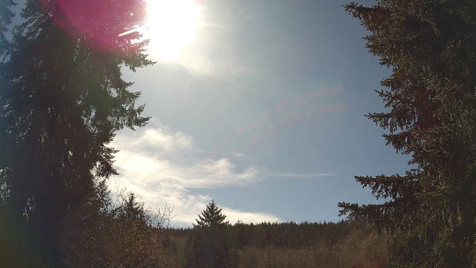 Pacific Northwest skyline timelapse frame from Apr 7th, 2026 at 2:30 PM