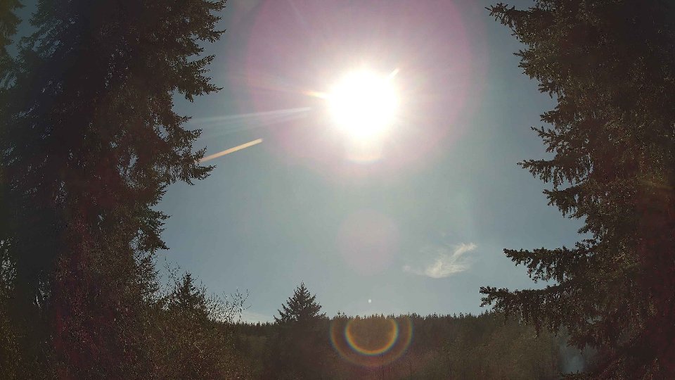 Pacific Northwest skyline timelapse frame from Apr 7th, 2026 at 3:45 PM