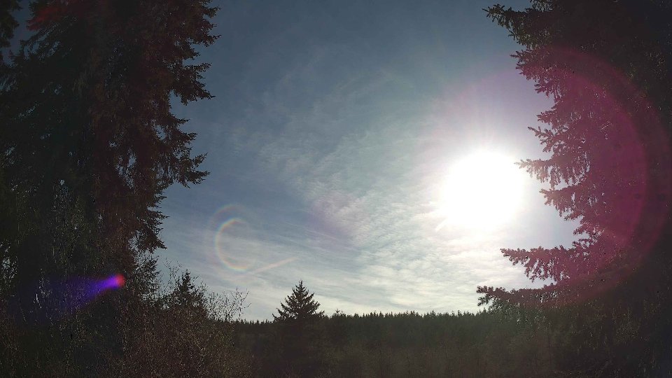 Pacific Northwest skyline timelapse frame from Apr 7th, 2026 at 5:00 PM