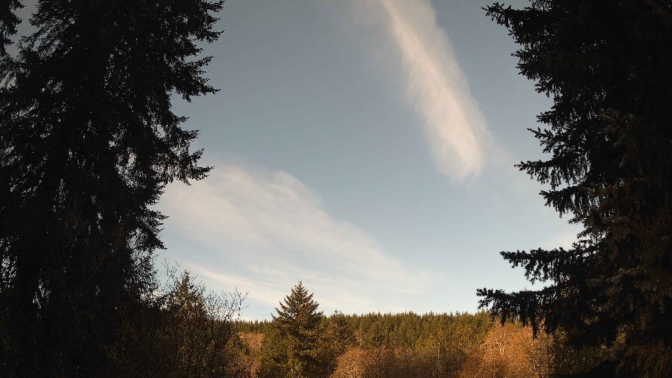 Pacific Northwest skyline timelapse on Apr 8th, 2026 at 8:15 AM