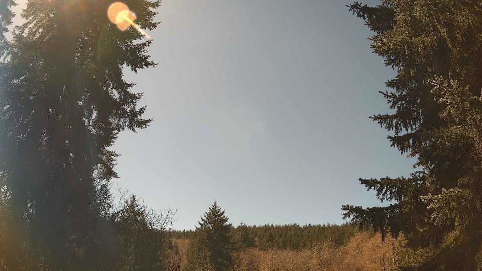 Pacific Northwest skyline timelapse on Apr 8th, 2026 at 12:30 PM