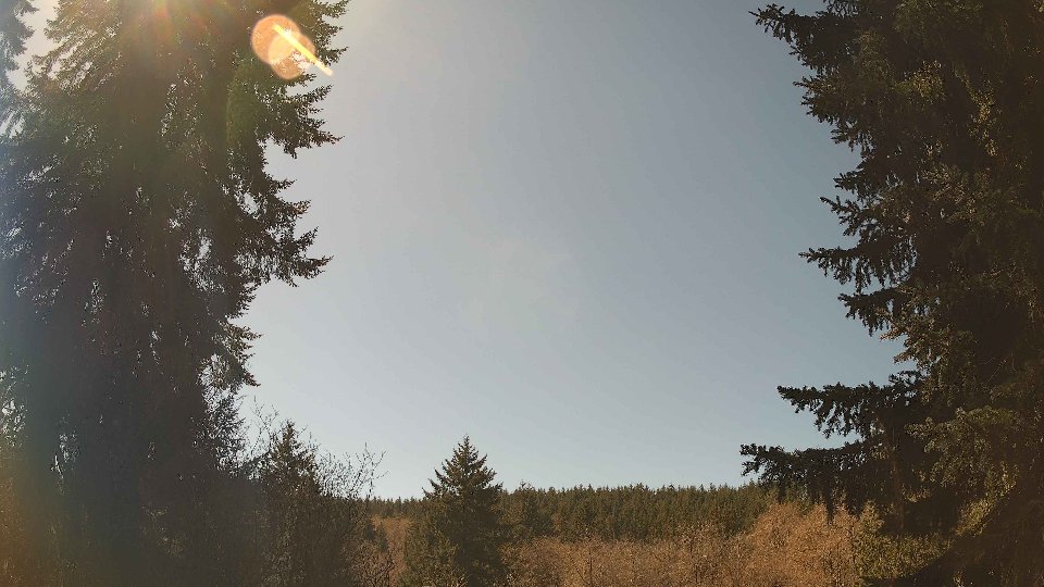 Pacific Northwest skyline timelapse on Apr 8th, 2026 at 12:45 PM