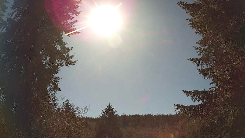 Pacific Northwest skyline timelapse on Apr 8th, 2026 at 3:00 PM